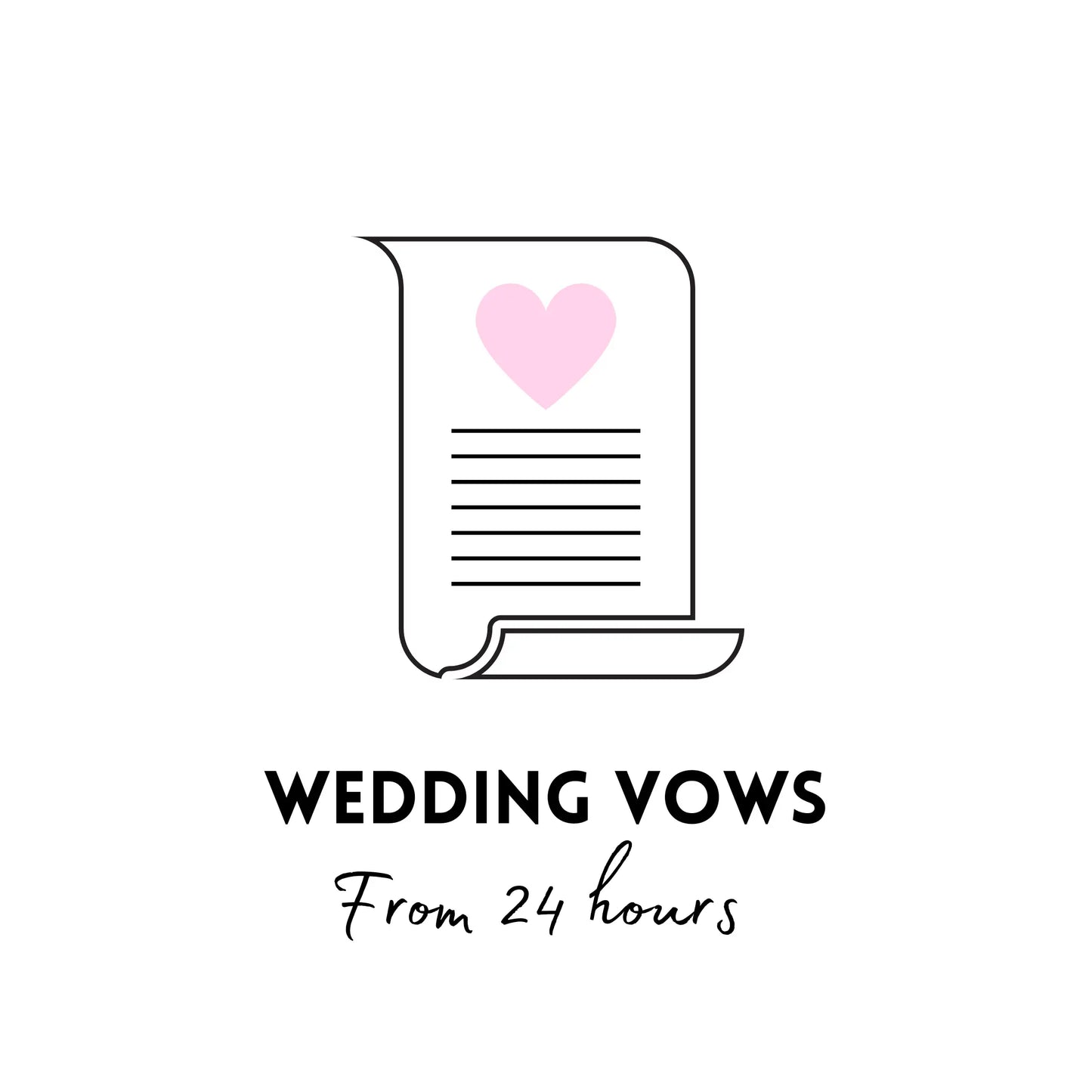Wedding Vow Ideas